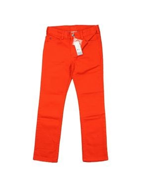 Jacadi Girls Pants Size: 6Y 8Y 10Y - Red