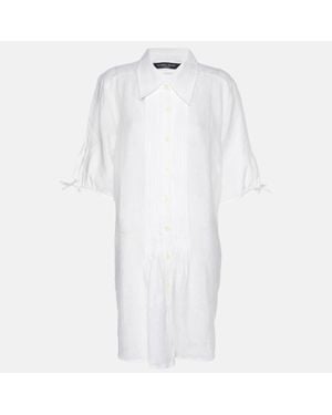 Marina Rinaldi Marina Sport By Linen Dress - White