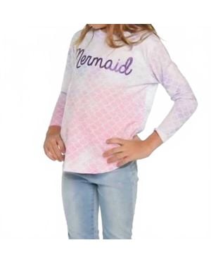 Chaser Brand Mermaid Life Tie Dye Tee - Red