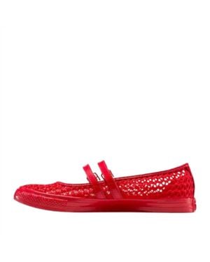 Converse Chuck Taylor All Star Dainty Mary Jane Shoes - Red