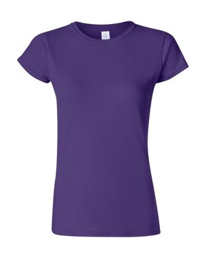 Gildan Ladies Soft Style Short Sleeve T-Shirt - Purple
