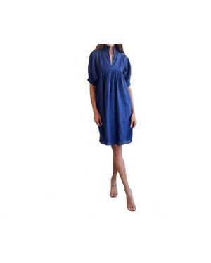 Never A Wallflower Blueprint High Neck Dress