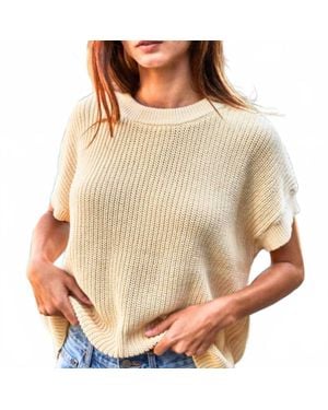 By Together Maren Sweater Top - Brown