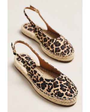 Bibi Lou Slingback Espadrilles - Metallic