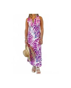 La Mer Luxe Knit Sleeveless Willa Midi - Purple