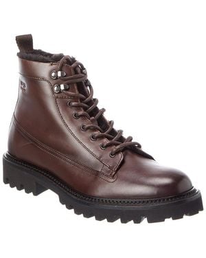 BOSS Julyo Leather Boot - Brown