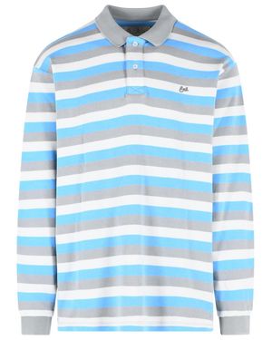 ERL Cotton Polo Shirt Light - Blue