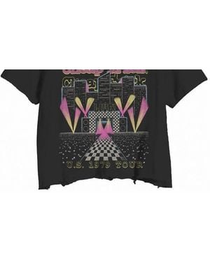Prince Peter Cheap Trick Venue 79 Crop Tee - Black