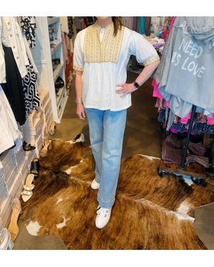 Ivy Jane Sandy Blouse - Multicolor