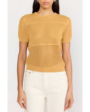 CHRISTY LYNN Tatum Short Sleeve Knit Top - Black