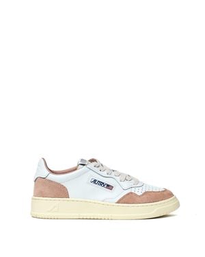 Autry Phard Medalist Low Suede Sneakers - White
