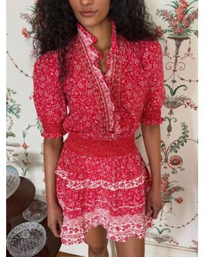 LOVE THE LABEL Zita Mini Dress - Red
