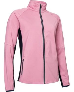 Abacus Sportswear Ashby Full-Zip Jacket With Pockets - Pink