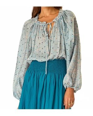 Natalie Martin Ashley Top - Blue