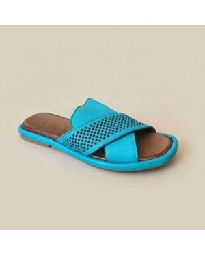 BUENO Eddison Slide Sandal - Blue