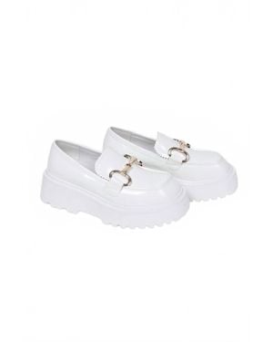 Jeffrey Campbell Skooled Lug Platform Loafers - Multicolor