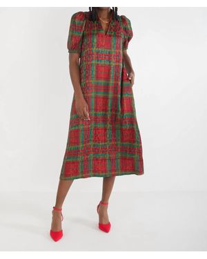 Emily Mccarthy Hampton Midi Dress - Red