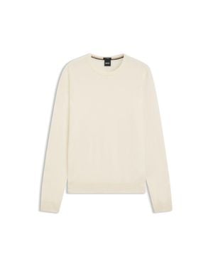 BOSS Cashmere Sweater - Natural