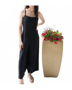 Gigio Elegant Charm Sleeveless Jumpsuit - Black