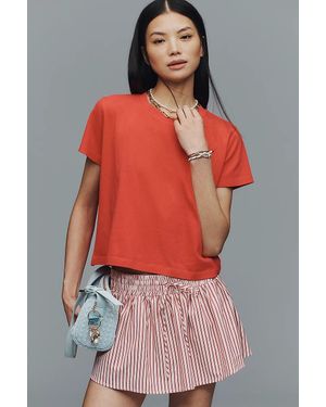LSPACE All Day Short-Sleeve Top - Red
