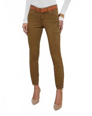 L'Agence Patton Cargo Skinny Pant - Natural