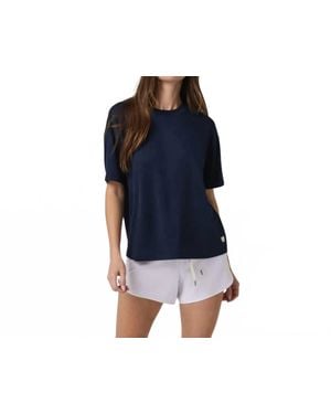 Vuori Energy Long Tee - Blue