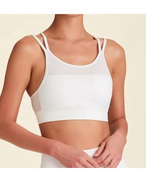 Alala Mirage Cami Bra - White