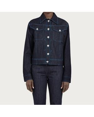 Ferragamo Classic Denim Jacket - Blue
