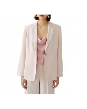 Ouí Single Breasted Blazer - Pink