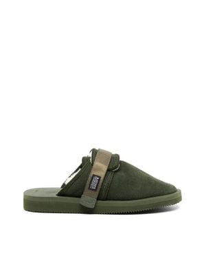 Suicoke Zavo-Mab Mules Sandals - Green