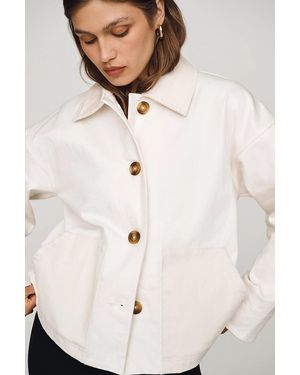 Barbour Cloverdale Buttondown Jacket - Natural