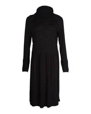 Max Mara Weekend Embroidery Floral Dress - Black
