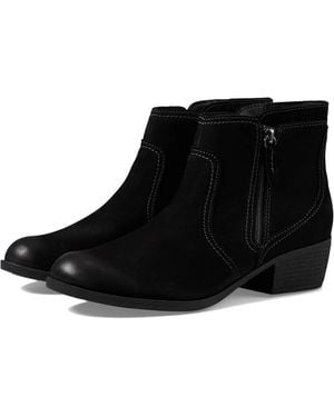 Clarks Charlten Ave 26174174 Boots Leather Ankle Bootie Jobb638 - Black