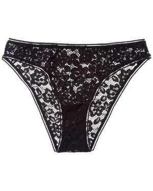 Wolford Bold Lace Bikini - Black