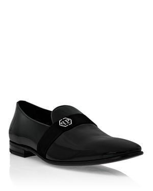 Philipp Plein Loafers Hexagon - Black