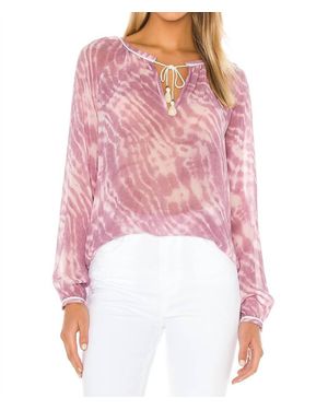 PAIGE Clarissa Blouse - Red