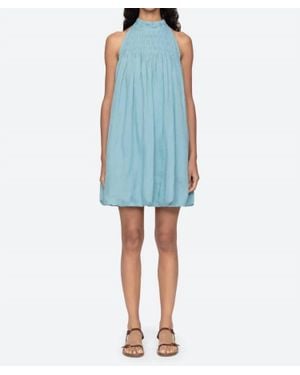 Sea Mini Dres - Blue