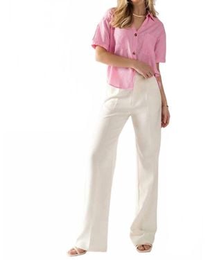 Urban Daizy Wide Leg Slacks Pants - Multicolor