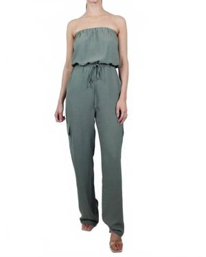 Bishop + Young Renee Cargo Jumpsuit - Blue