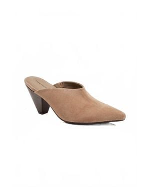Free People Stellar Saddle Mule - Natural