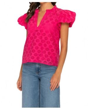 Tolani Aida Blouse - Red