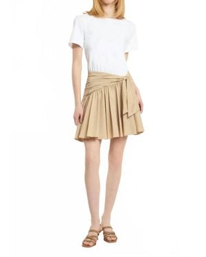 Cinq À Sept Leslie Mini Dress - Natural