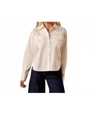 Ariat Ashville Embroidered Snap Shirt - Black