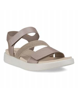 Ecco Flowt Sandal - Metallic