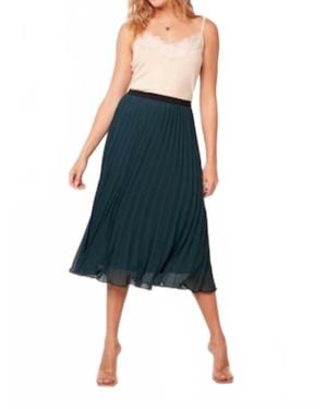 Band Of The Free Rugby Midi Skirt - Blue