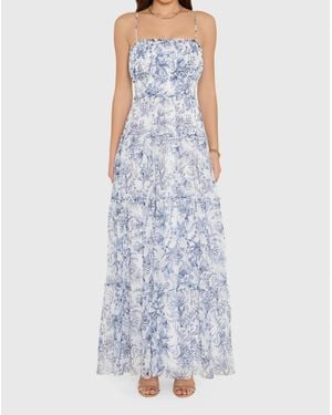 Amanda Uprichard Willow Maxi Dress - Blue