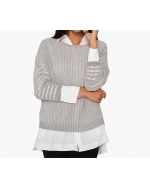 Stella Carakasi Cozy Chic Pullover - Gray