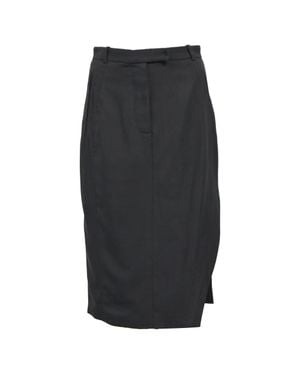 Altuzarra Side Slit Skirt - Black