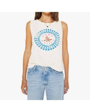 Mother Flirt Squad Tank Top - Blue