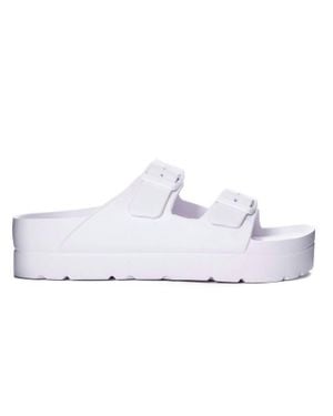 Dirty Laundry Genavive Jelly Pool Slide Sandal - White